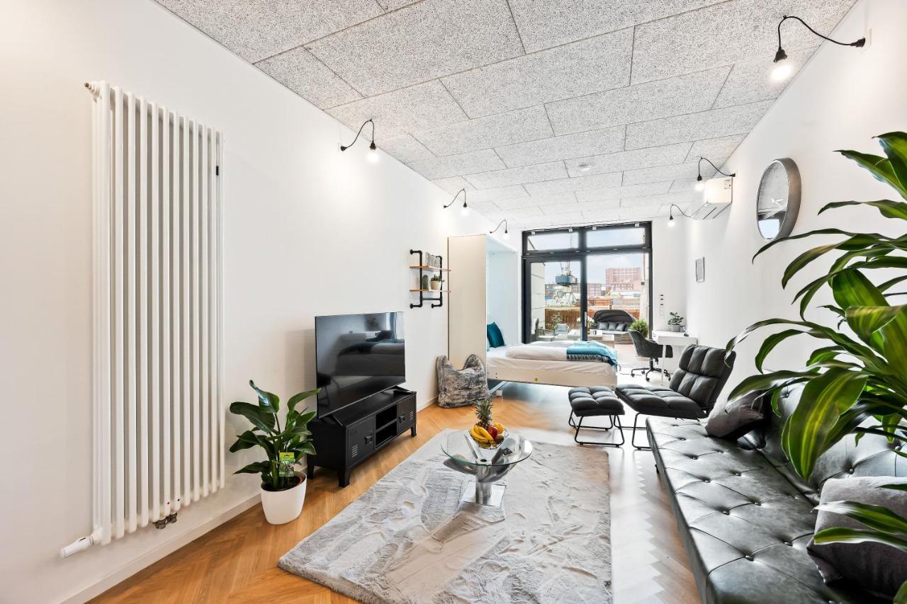 Lit Living - Luxus Loft - Box Spring - Air Con - Bbq - Panorama Apartment Mannheim Exterior photo
