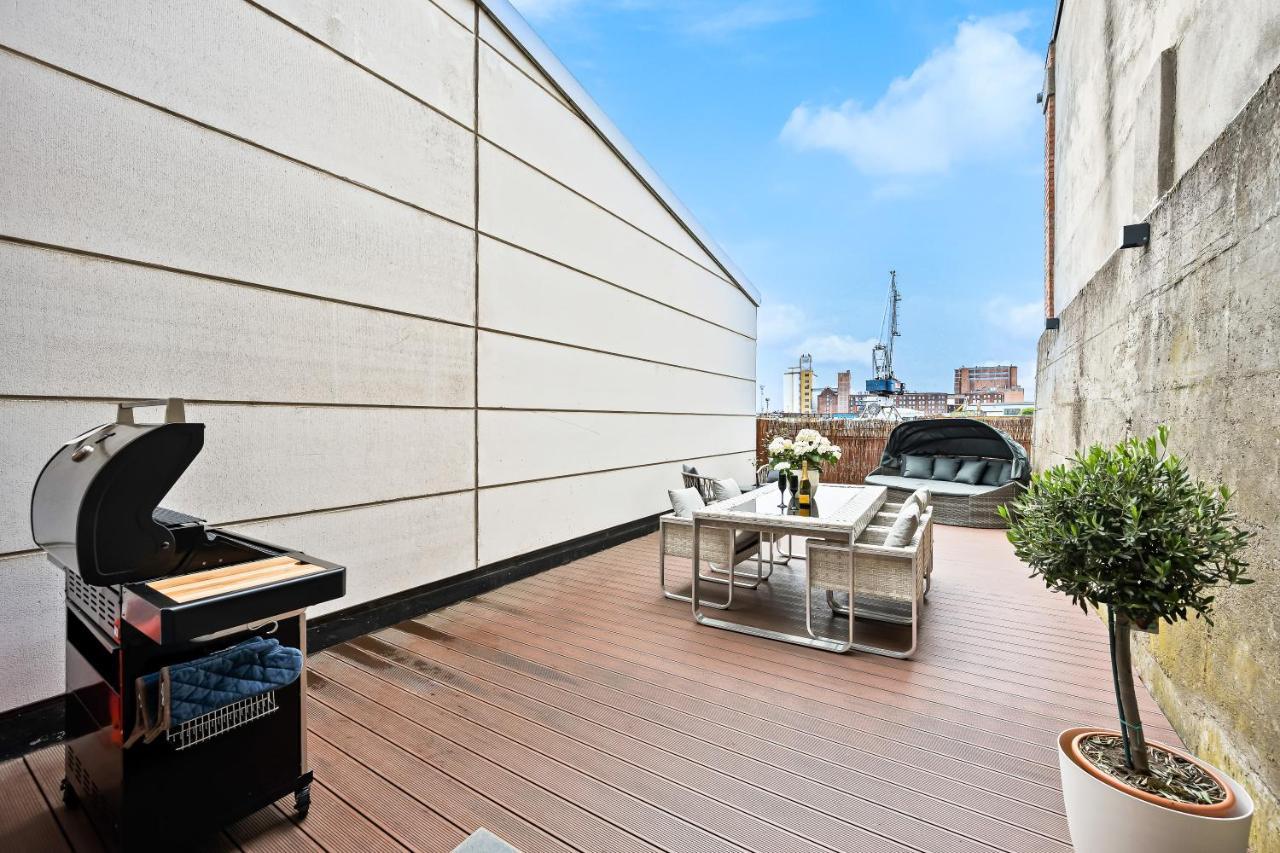 Lit Living - Luxus Loft - Box Spring - Air Con - Bbq - Panorama Apartment Mannheim Exterior photo